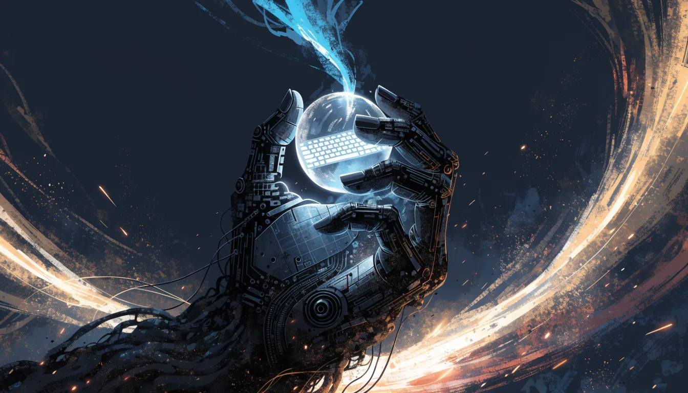 Illustration — One Command. Any Machine. The Story Behind nvim-config.